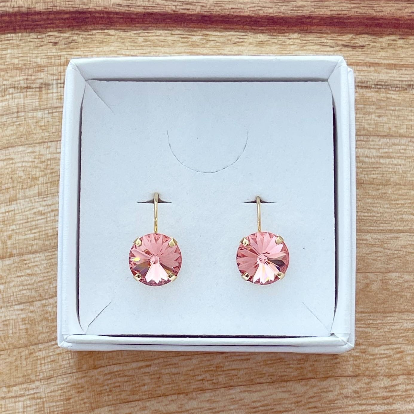 Elise Earrings Light Coral