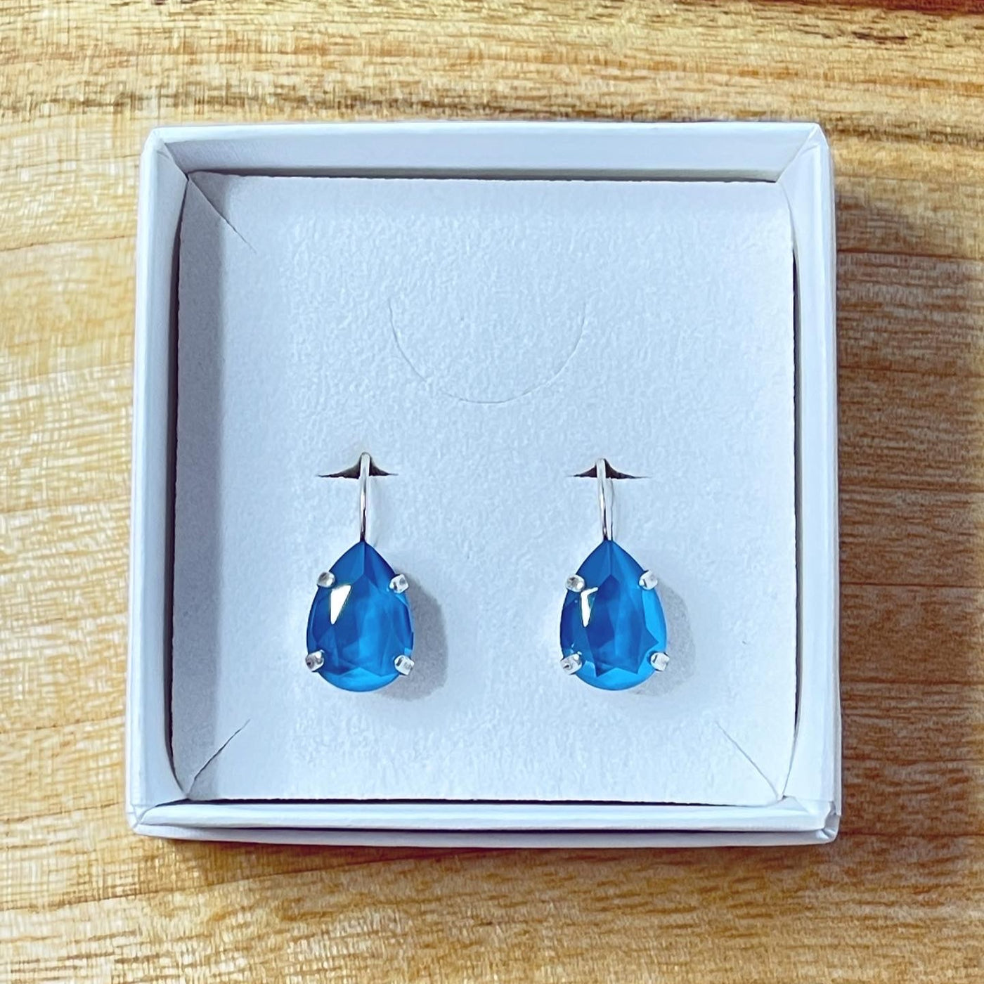 Adele Earrings Azure Blue