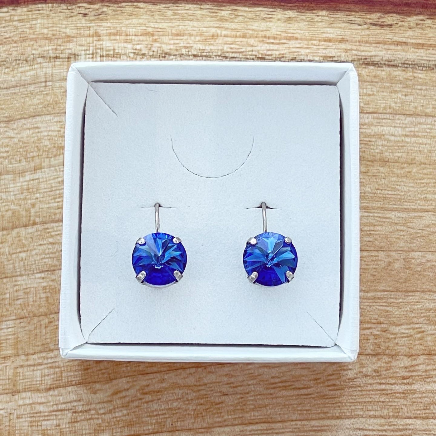 Elise Earrings Sapphire