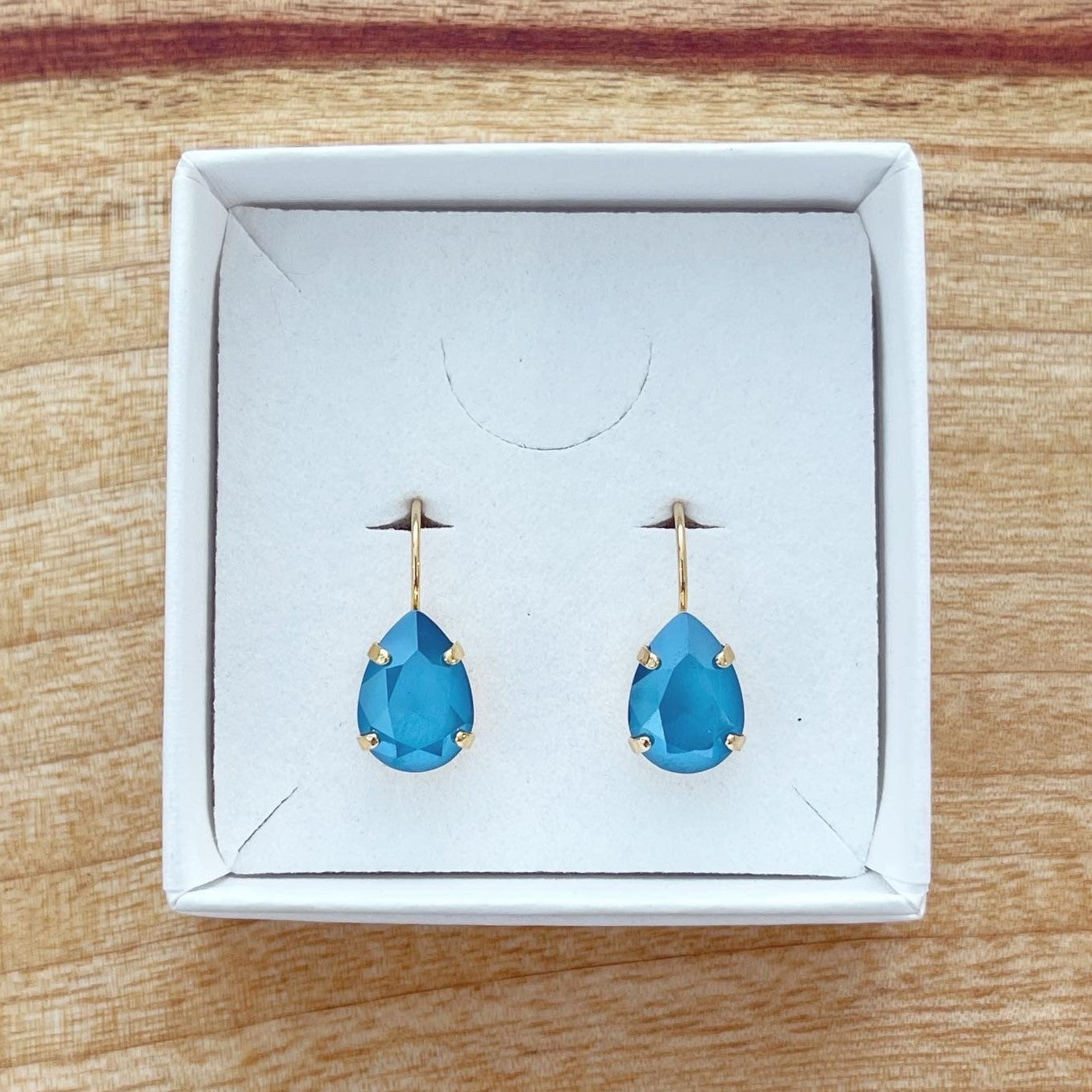 Adele Earrings Azure Blue