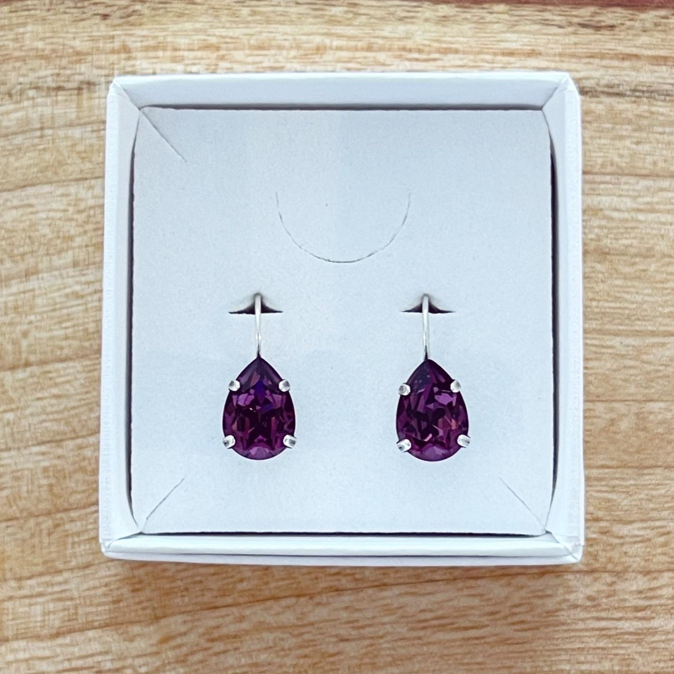 Adele Earrings Amethyst