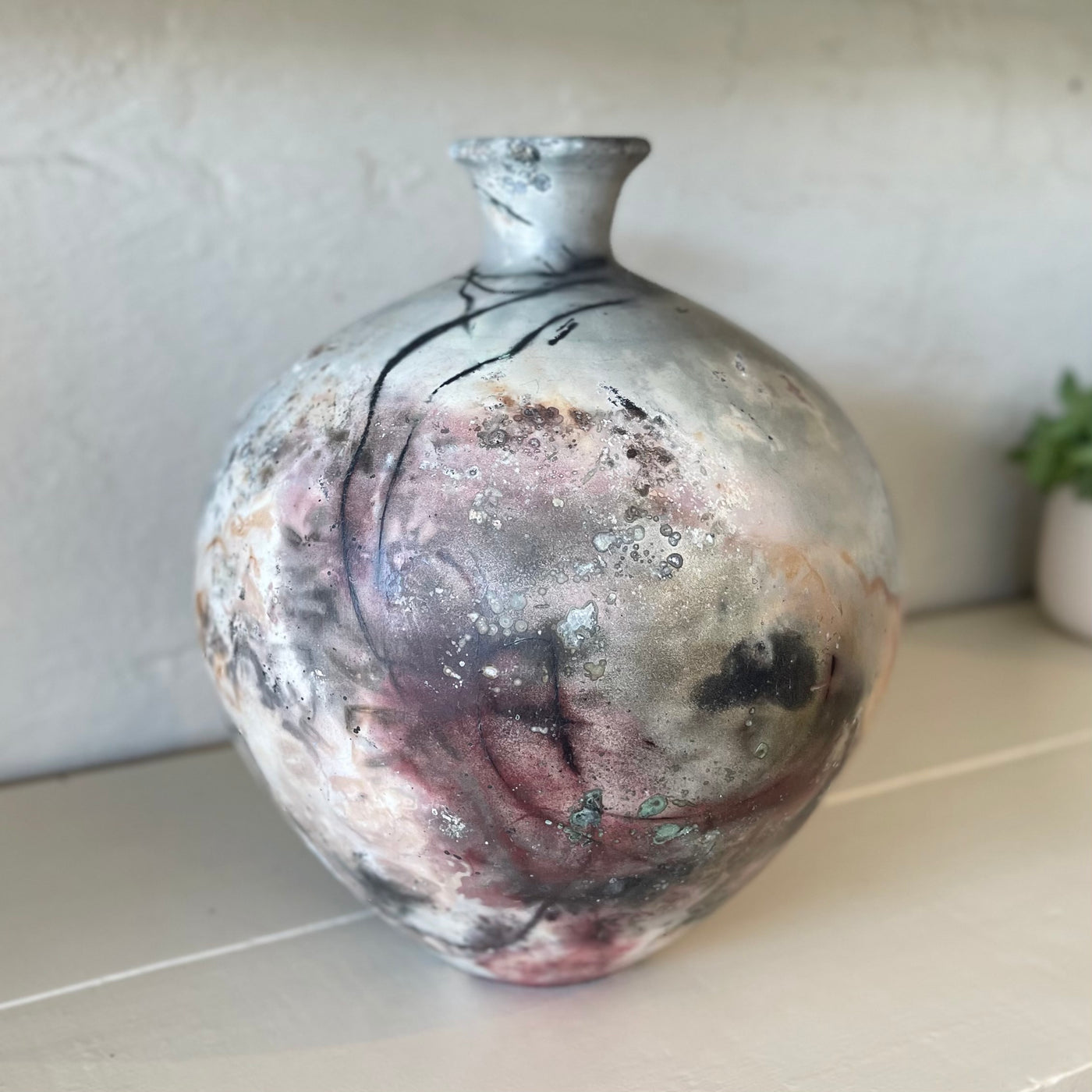 Pit Fired Vase