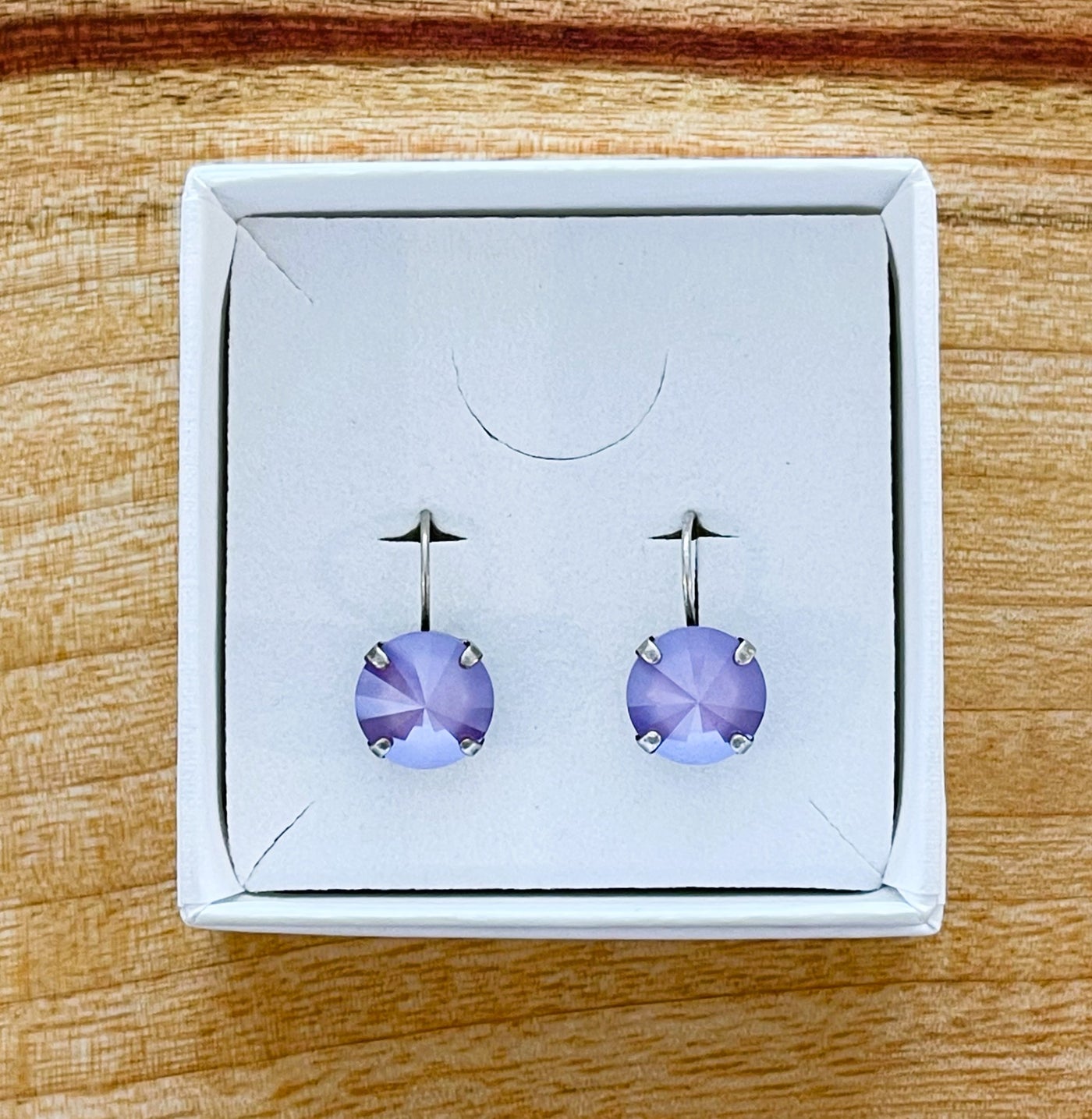 Elise Earrings Lilac